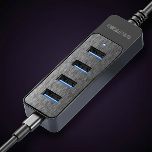 4-Port USB Hub - Type C