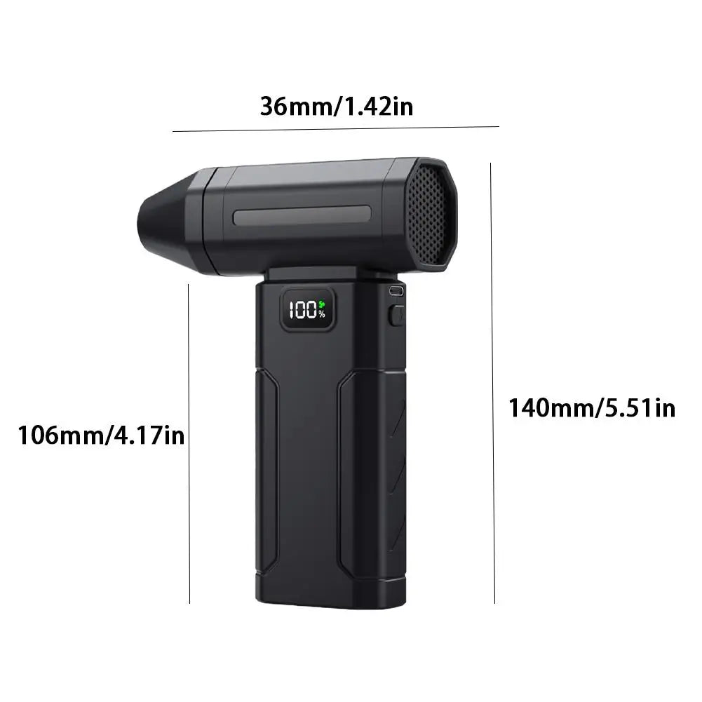 X8 Brushless Turbo Jet Fan Blower 150000RPM Powerful Electric Air Blower Vacuum Dust Cleaner Portable Dust Cleaner Violent Fan