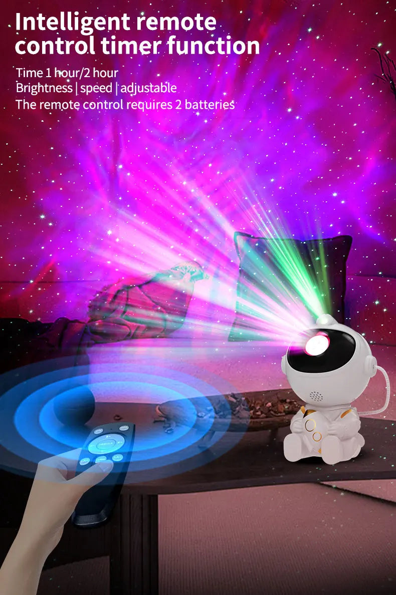 LED Star Galaxies Projector Night Light Children's Gift - LED Atmosphere Creating Lamp