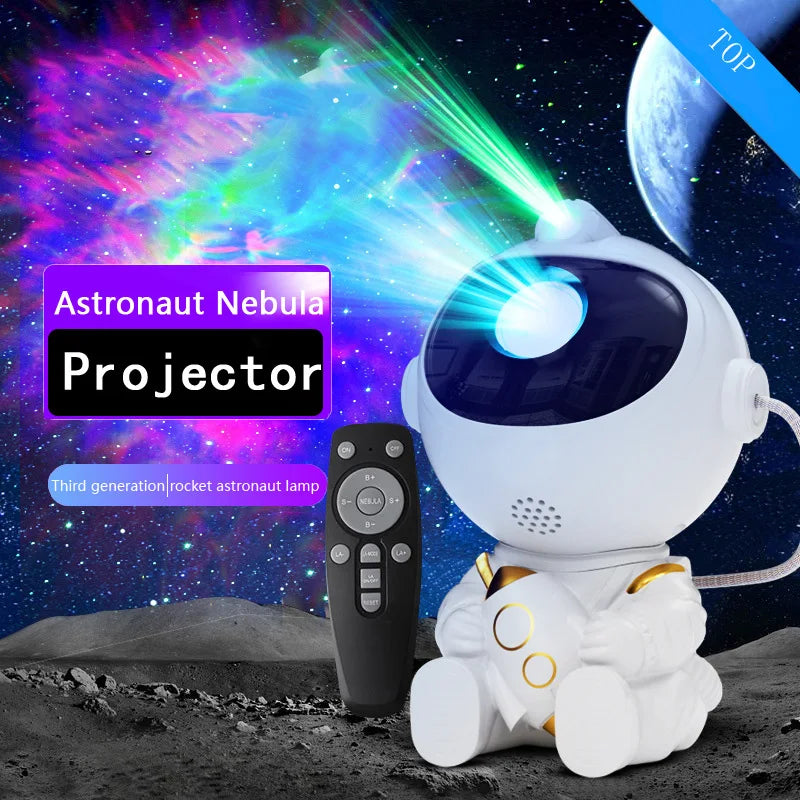 LED Star Galaxies Projector Night Light Children's Gift - LED Atmosphere Creating Lamp