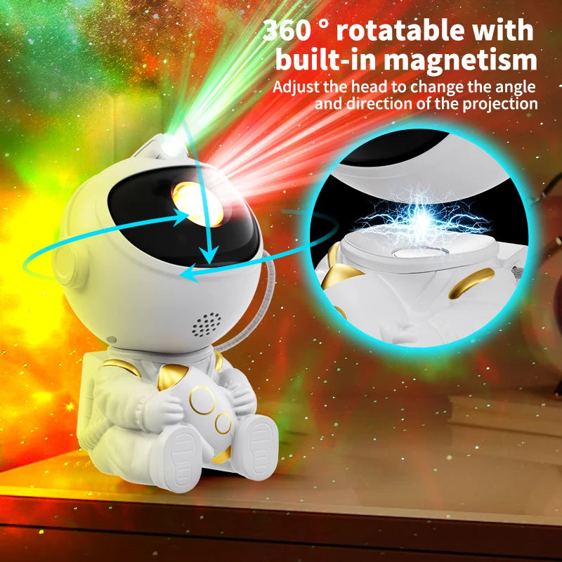 LED Star Galaxies Projector Night Light Children's Gift - LED Atmosphere Creating Lamp