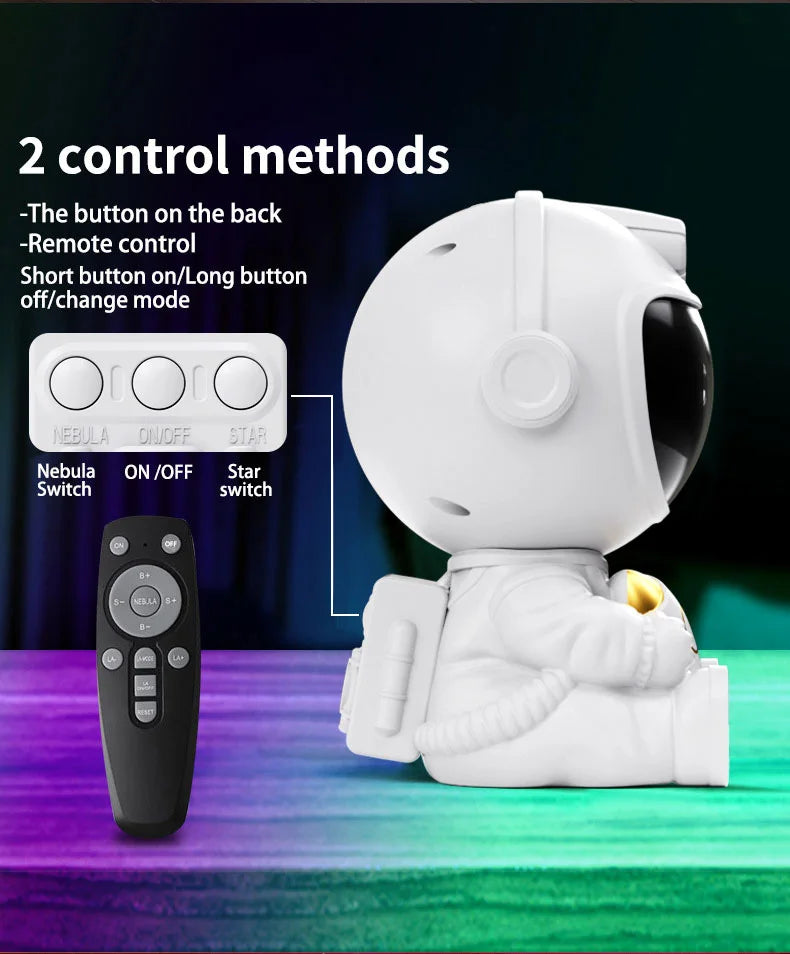 LED Star Galaxies Projector Night Light Children's Gift - LED Atmosphere Creating Lamp