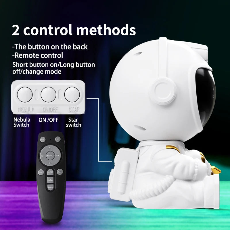 LED Star Galaxies Projector Night Light Children's Gift - LED Atmosphere Creating Lamp