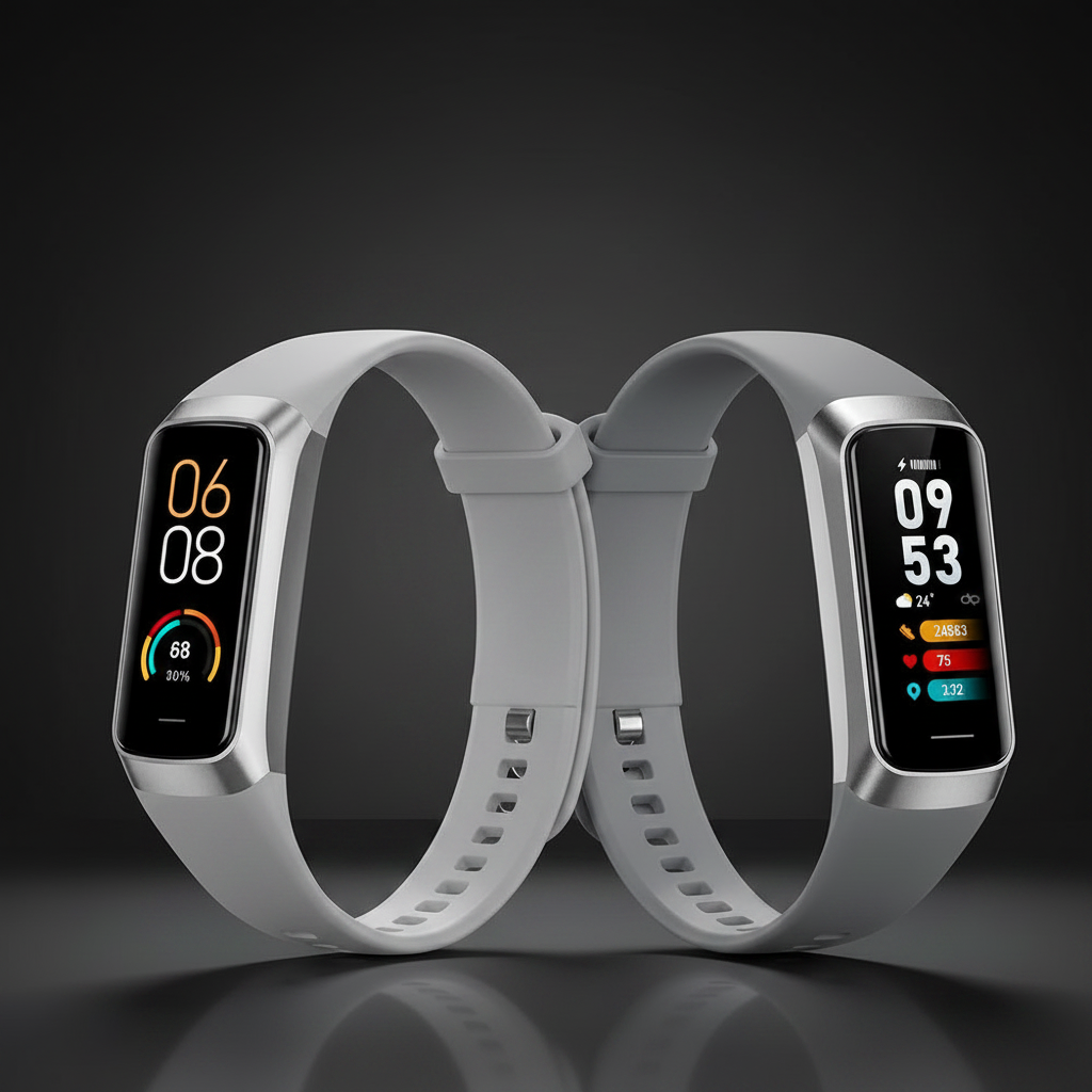 AMOLED Smartwatch – Silver