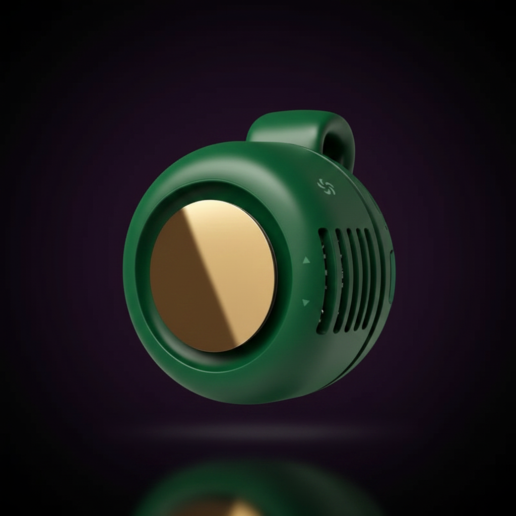 Bladeless Mini Fan – Green