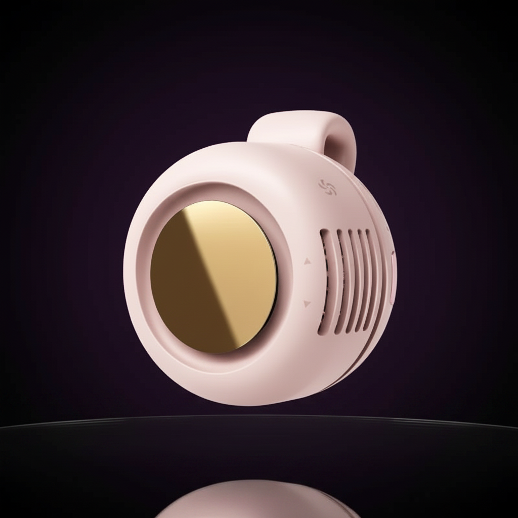 Bladeless Mini Fan – Pink