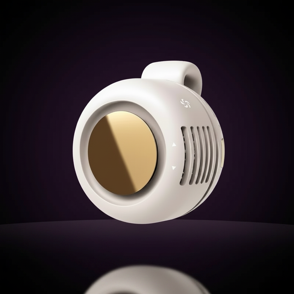 Bladeless Mini Fan – White
