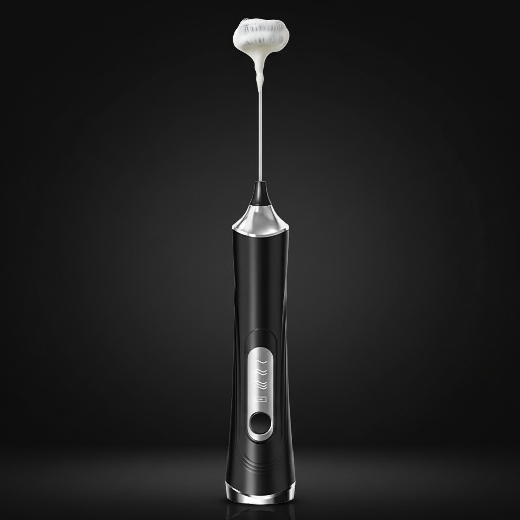 Handheld Electric Milk Frother – Premium Hero