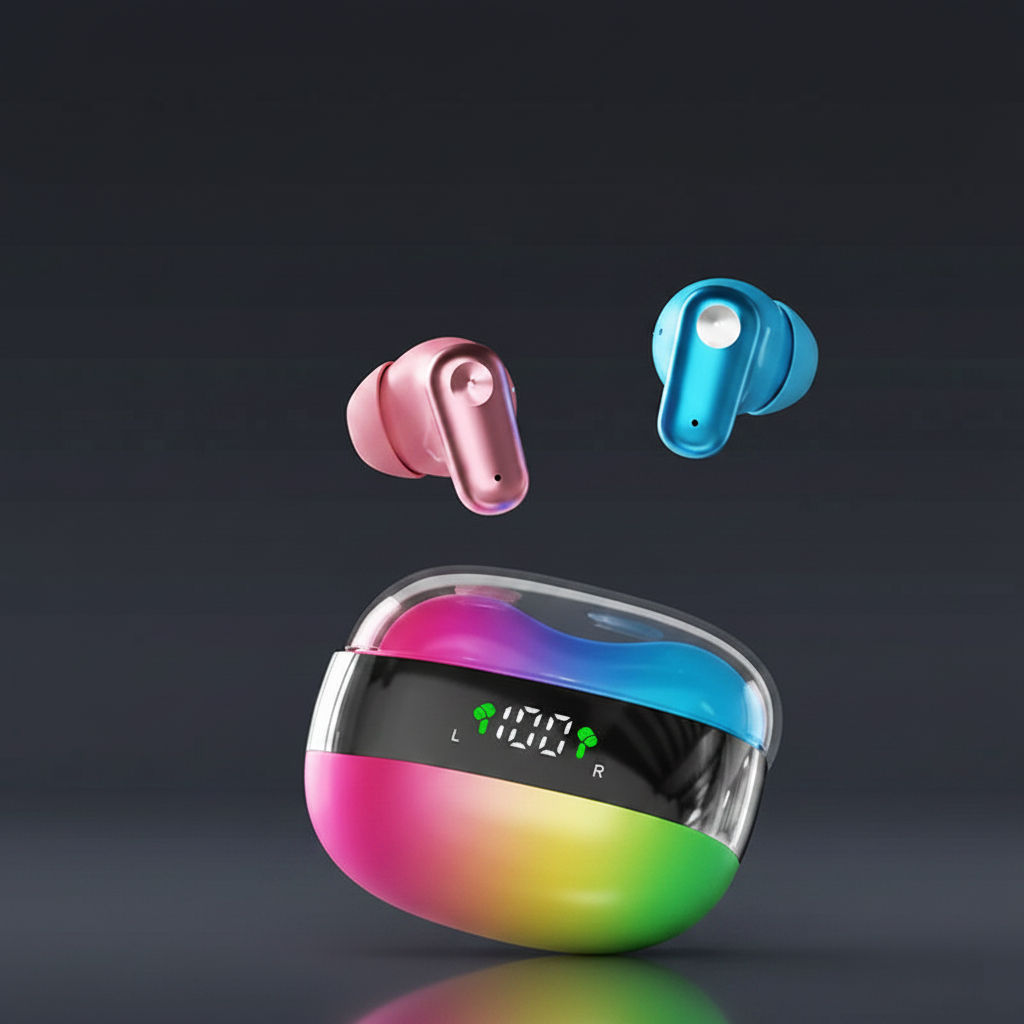 MINI550 Wireless Earbuds – Multicolor