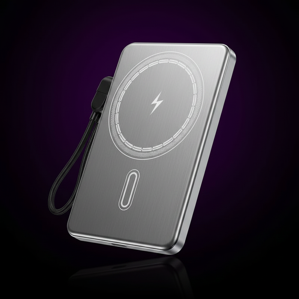 Power Bank – Silver Gray