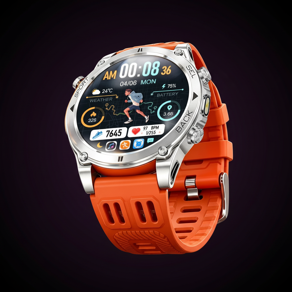 T-RX4 GPS Smartwatch – Premium Hero