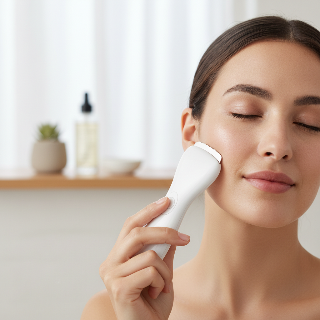 Ultrasonic Skin Scrubber – Lifestyle